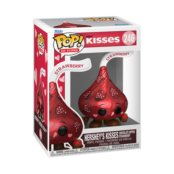 Hershey's Kisses Chocolate Dipped Strawberry (Pre-Order)