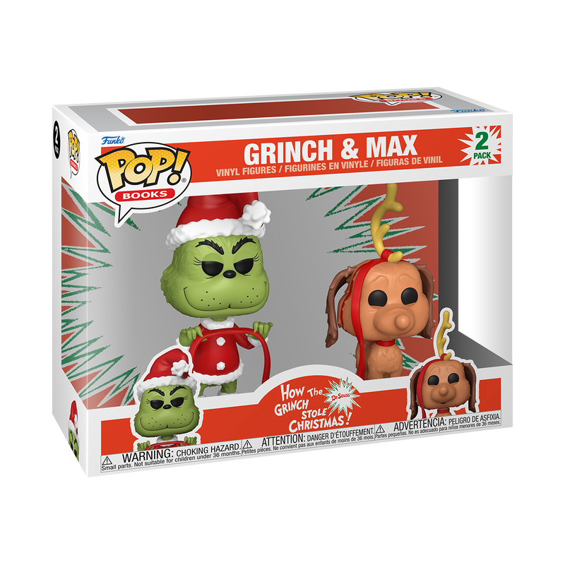 Funko POP! Grinch & Max (2-Pack)