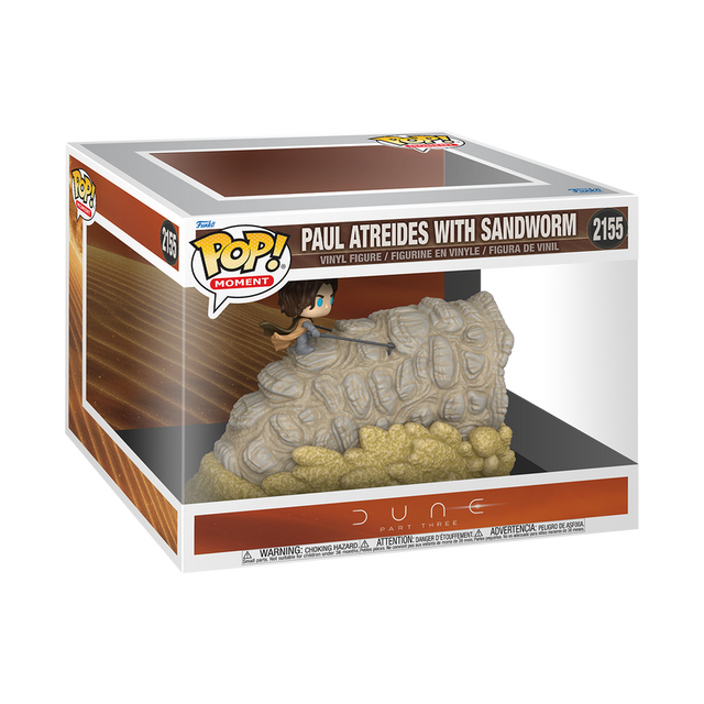 Funko POP! Paul Atreides with Sandworm (Moment) (Pre-Order)