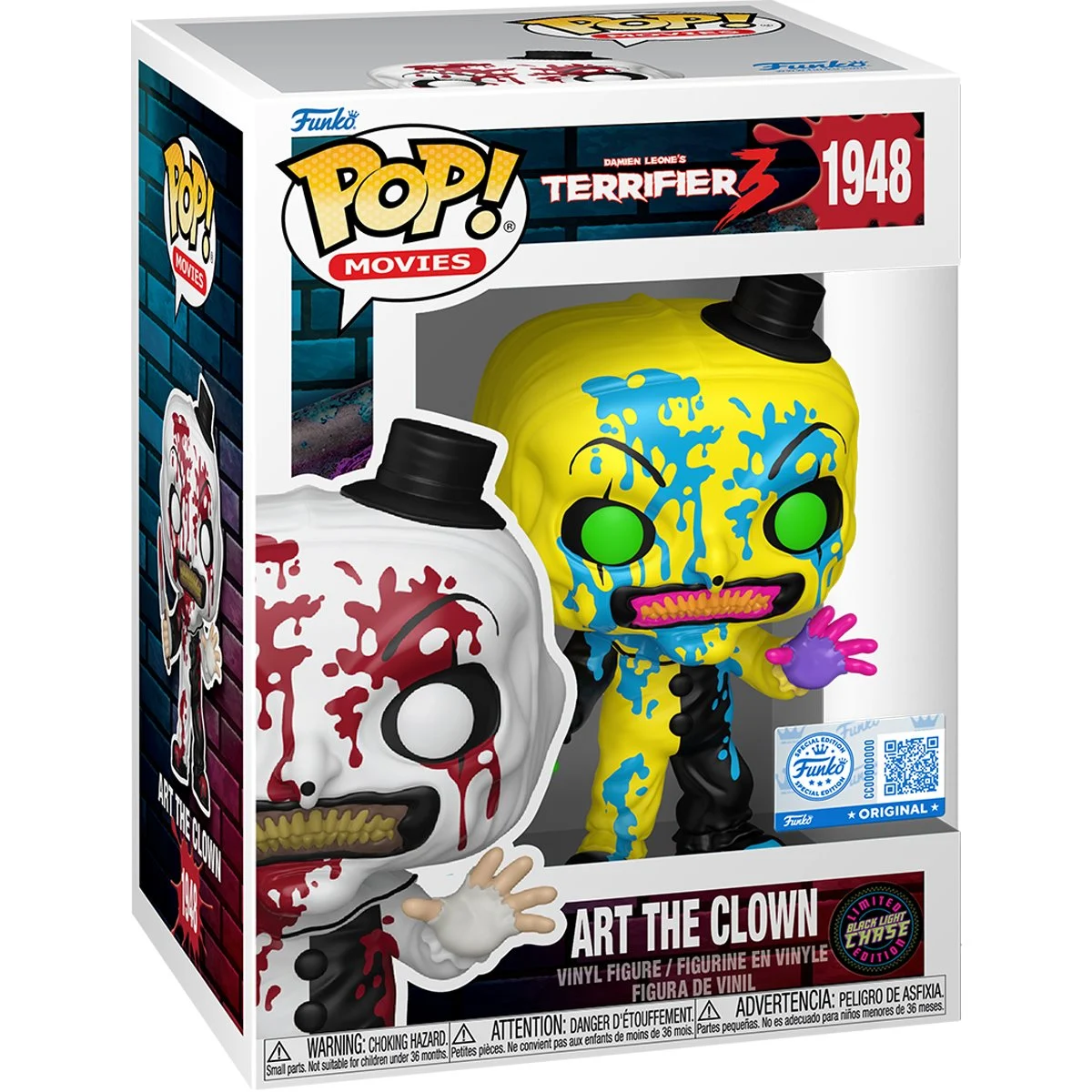 Funko POP! Art the Clown - Limited Edition Chase - Limited Edition Entertainment Earth Exclusive