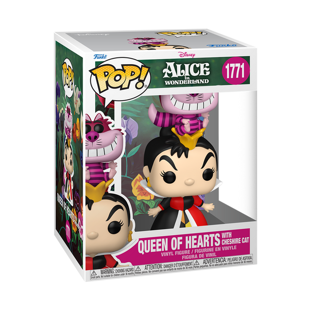 Funko POP! Premium Queen of Hearts with Cheshire Cat (Pre-Order)