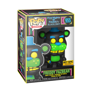 Freddy Fazbear (Black Light) - Limited Edition Hot Topic Exclusive