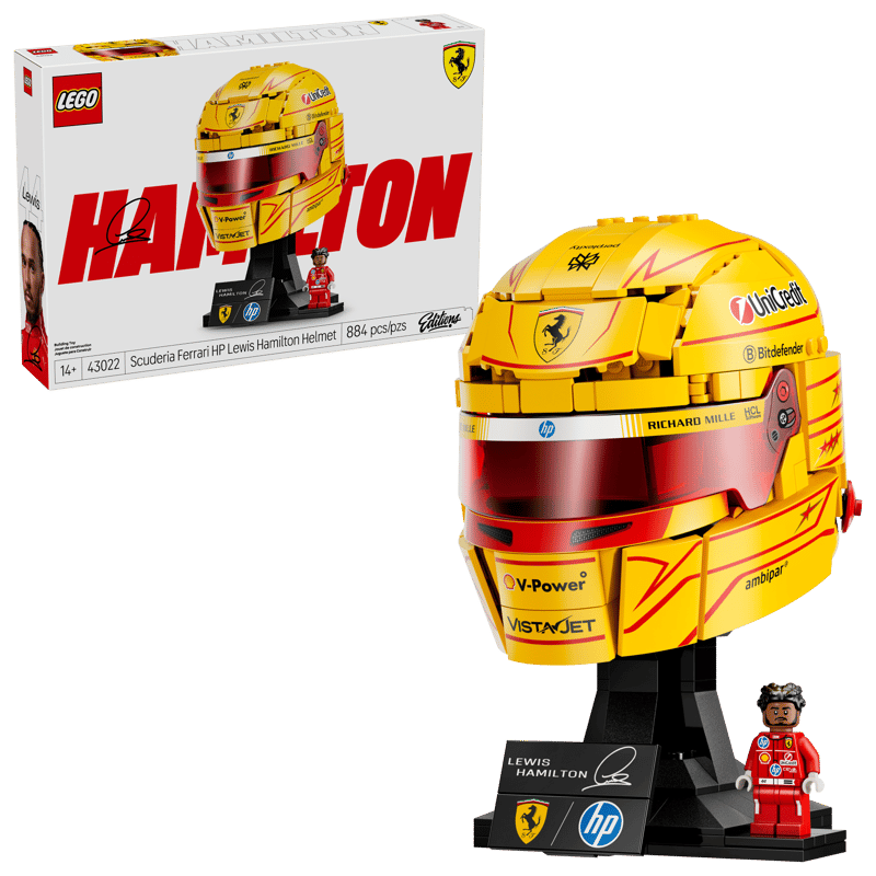 LEGO Scuderia Ferrari HP Lewis Hamilton Helmet