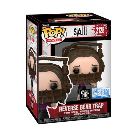 Funko POP! Reverse Bear Trap (Amanda) - Limited Edition Hot Topic 2026 Scare Fair Exclusive (Pre-Order)