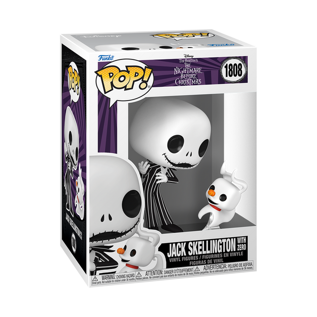 Funko POP! Jack Skellington with Zero (Pre-Order)