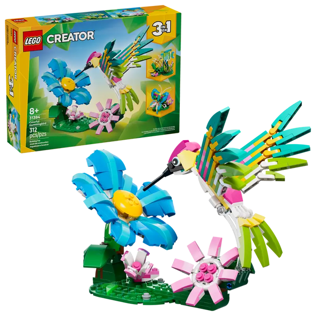 LEGO Wild Animals: Colorful Hummingbird