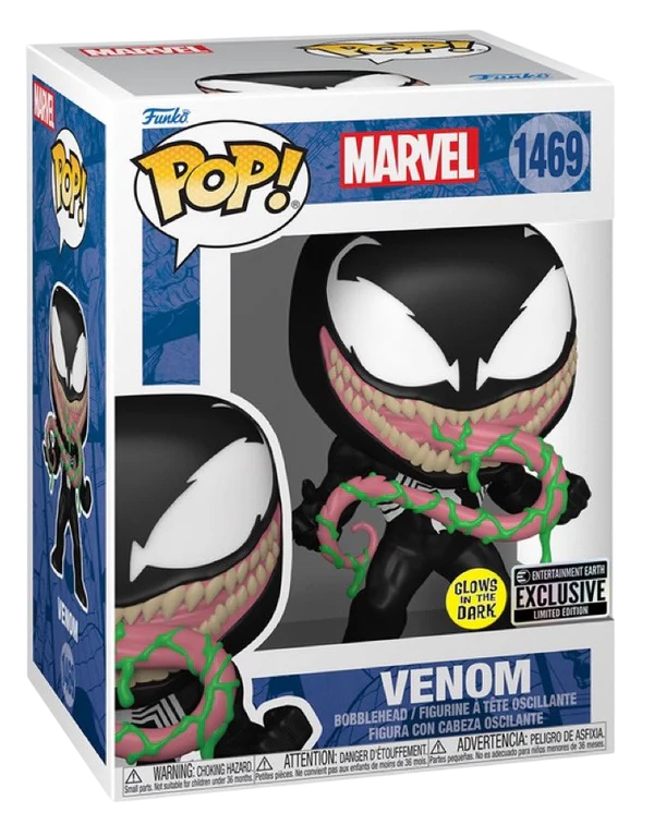 Funko POP! Venom (Glow) - Limited Edition Entertainment Earth Exclusive
