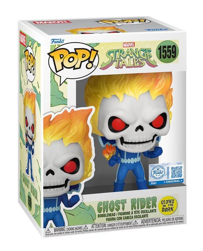 Funko POP! Ghost Rider (Glow) - Limited Edition Entertainment Earth Exclusive