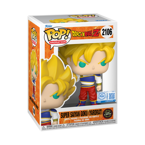 Funko POP! Super Saiyan Goku (Yardrat) (Glow) - Limited Edition Chase - Limited Edition Funko Shop Exclusive (Pre-Order)