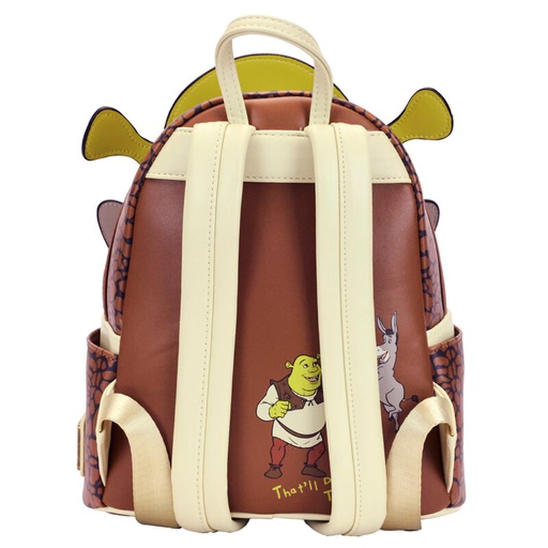 Loungefly Shrek and Donkey Cosplay Backpack