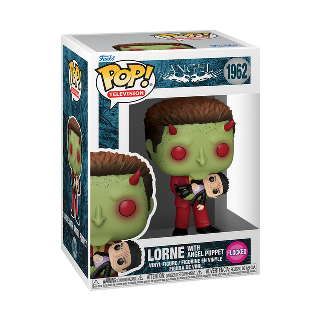 Funko POP! Lorne with Angel Puppet (Flocked) (Pre-Order)