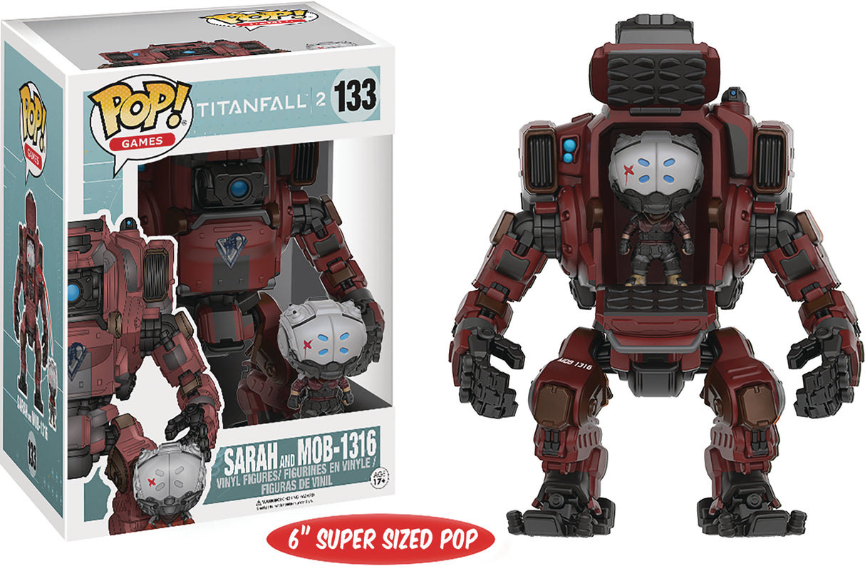 Funko POP! 6" Sarah and MOB-1316
