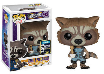 Funko POP! Rocket & Potted Groot - Limited Edition 2015 SDCC Exclusive