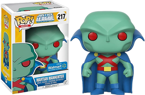 Funko POP! Martian Manhunter - Limited Edition Walmart Exclusive