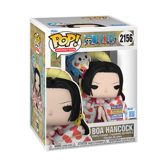 Funko POP! Premium Boa Hancock on Throne - Limited Edition 2025 Winter Con Exclusive (Pre-Order)