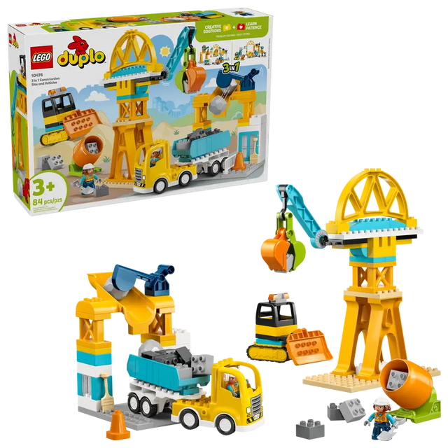 LEGO 3 in 1 Construction Site and Vehicles