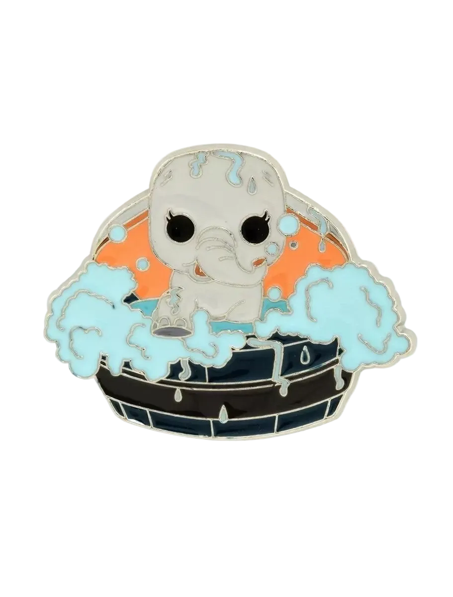 Baby Dumbo in Tub Pin