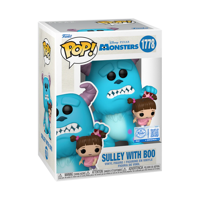 Funko POP! Sulley with Boo - Limited Edition Entertainment Earth Exclusive (Pre-Order)