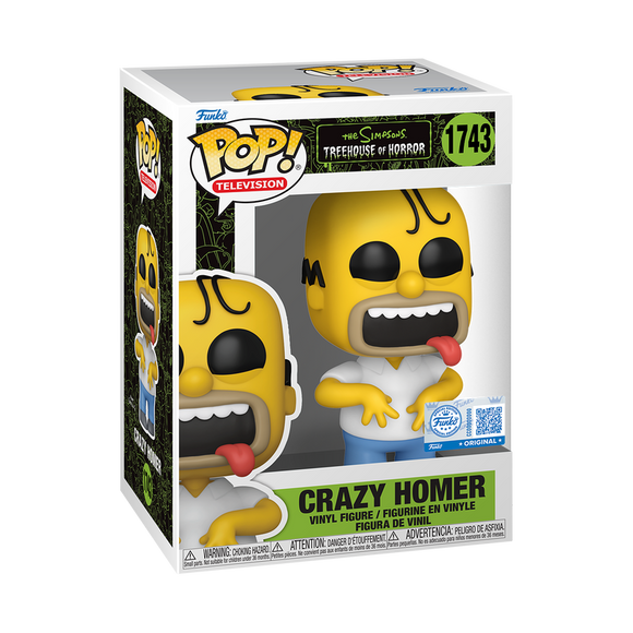 Funko POP! Crazy Homer - Limited Edition specialty Series Exclusive (Pre-Order)