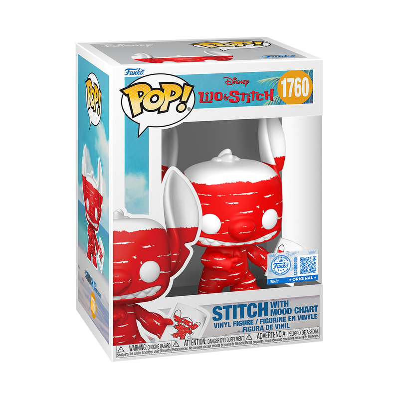 Funko POP! Stitch with Mood Chart - Limited Edition BoxLunch Exclusive