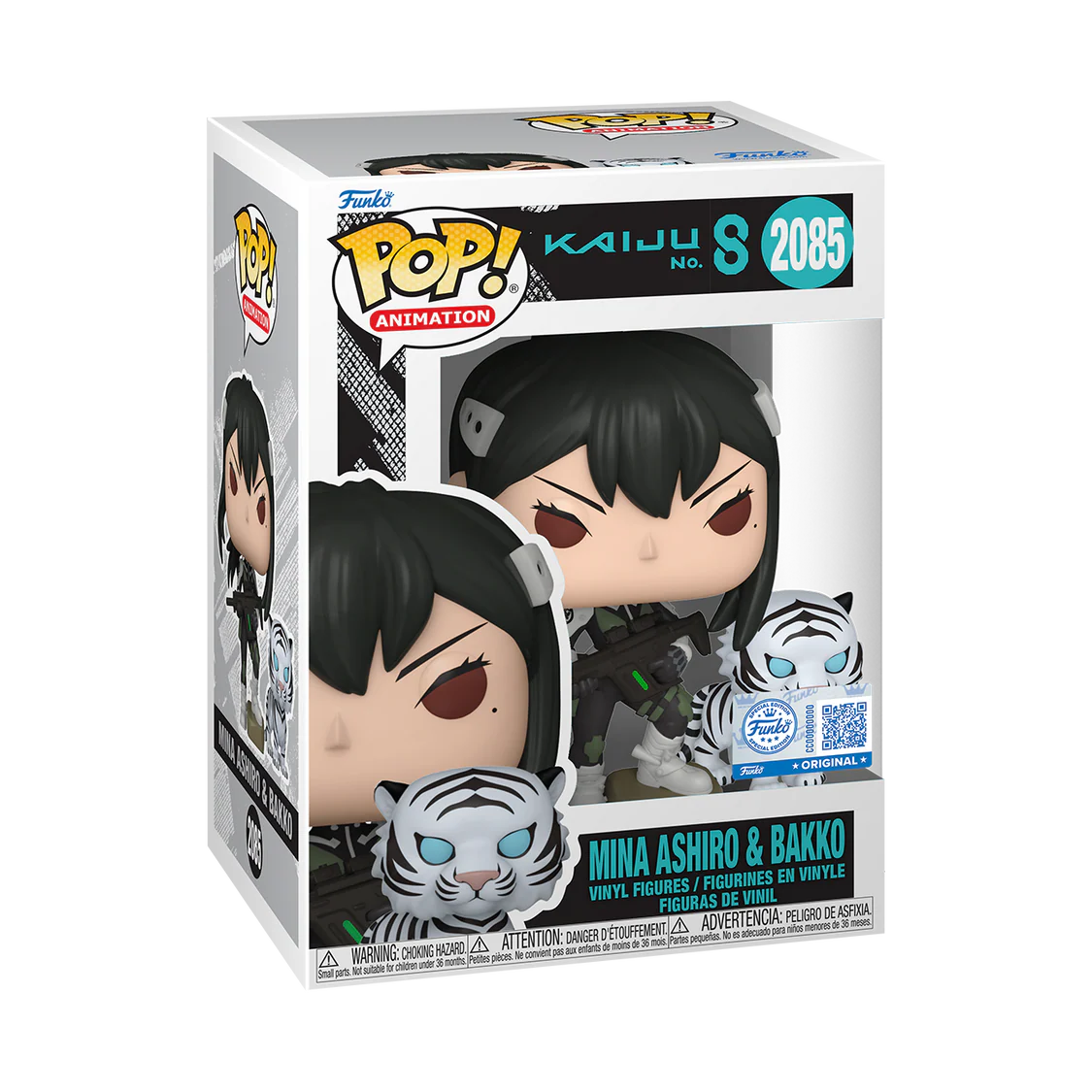 Funko POP! Mina Ashiro & Bakko - Limited Edition Entertainment Earth Exclusive
