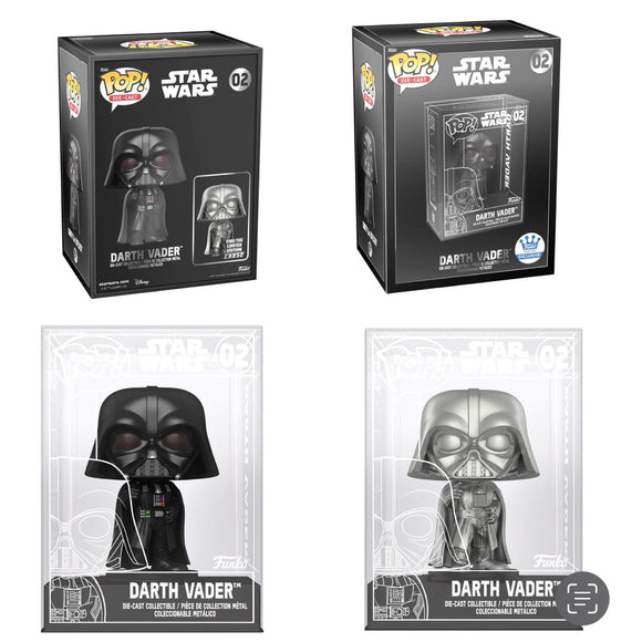 Darth Vader (Die-Cast) - Limited Edition Funko Shop Exclusive (Chance of a Chase)