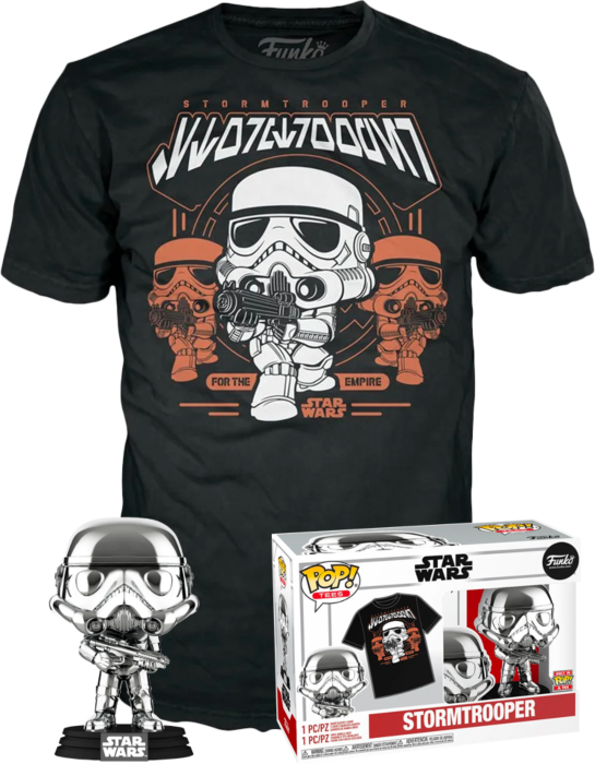 Stormtrooper (Chrome) (With Shirt L)