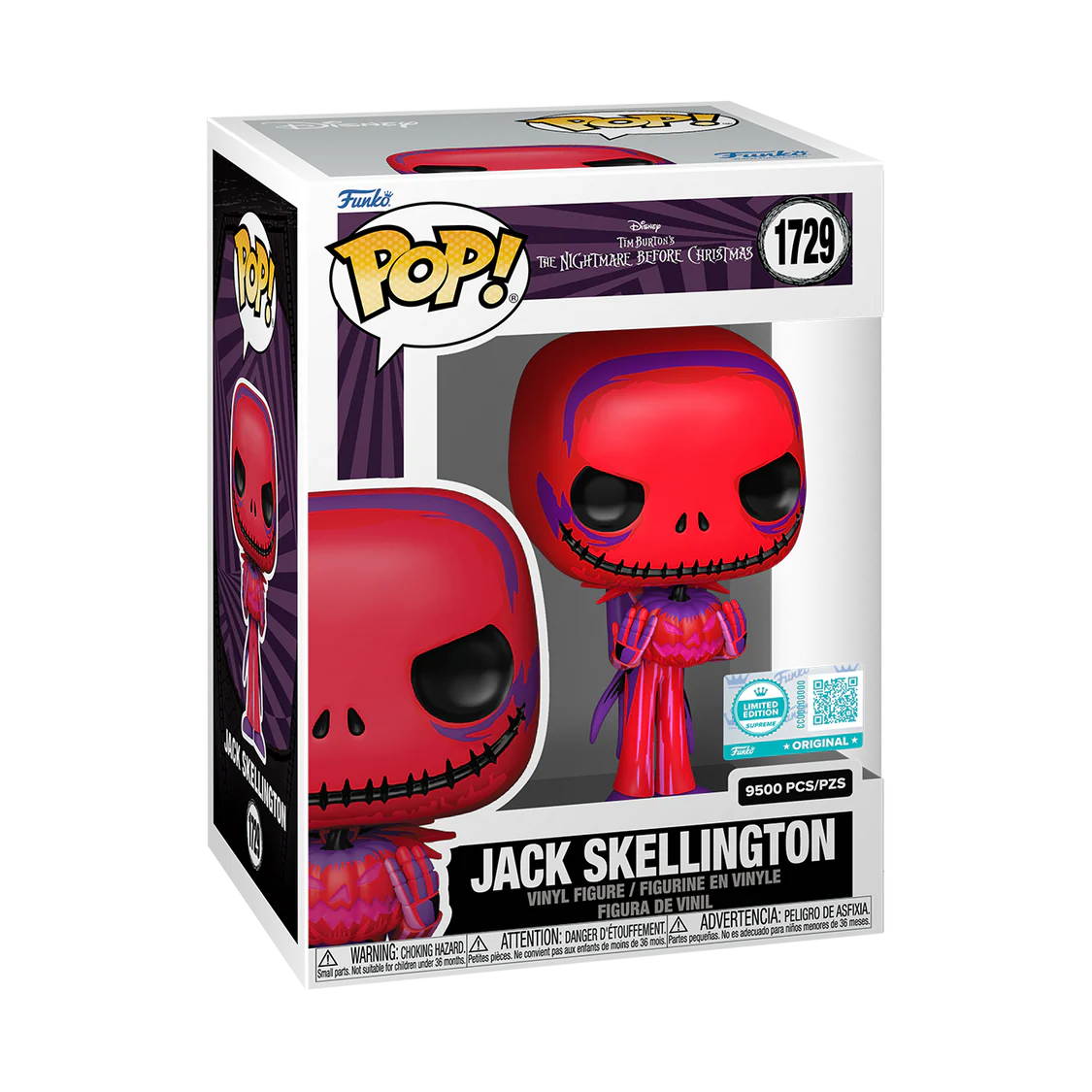Funko POP! Jack Skellington (L.E. 9500) - Limited Edition Supreme