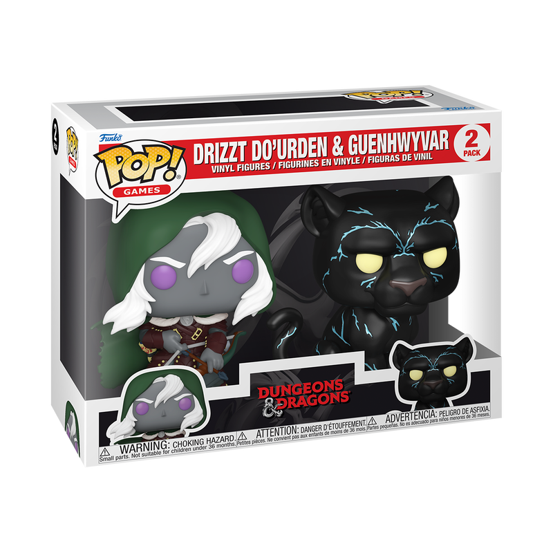 Funko POP! Drizzt Do'urden & Guenhwyvar (2-Pack)