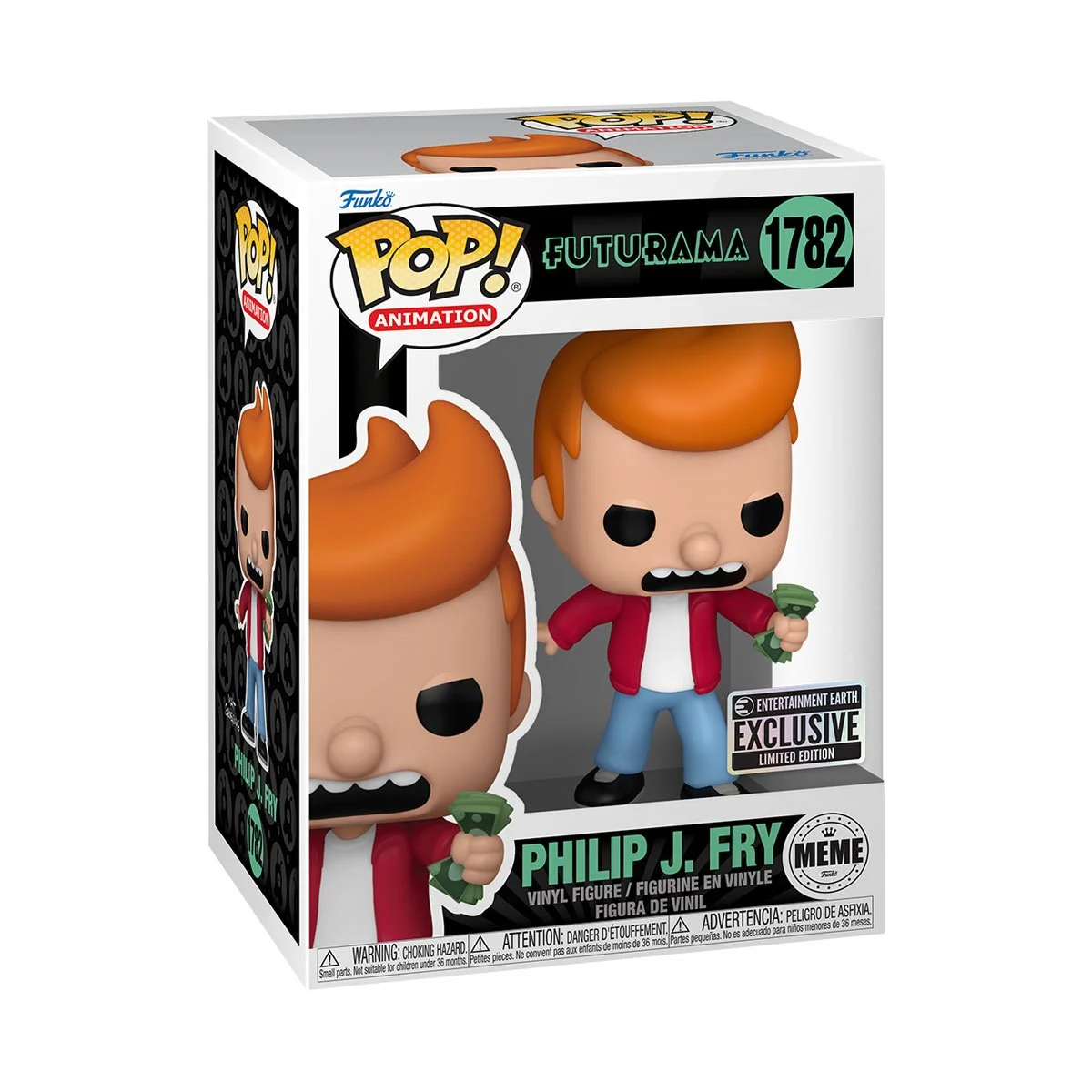 Funko POP! Philip J. Fry - Limited Edition Entertainment Earth Exclusive