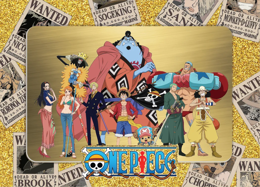 CYBERCEL's One Piece Series 01 features cel art cards