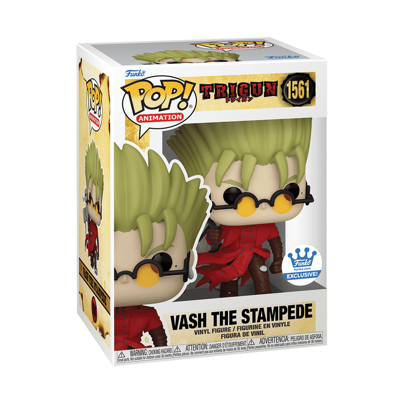 Vash The Stampede With Punisher Cross - Limited Edition Funko Shop Exclusive