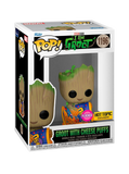 Groot With Cheese Puffs (Flocked) - Limited Edition Hot Topic Exclusive