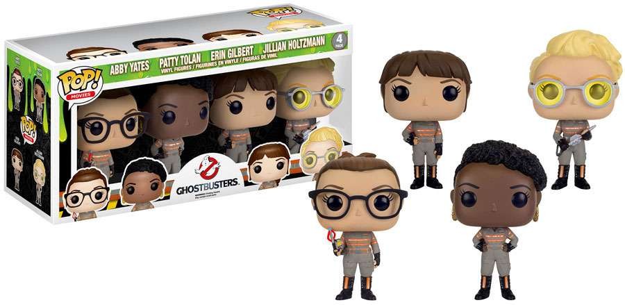 Funko POP! Ghostbusters (Abby Yates, Patty Tolan, Erin Gilbert, & Jillian Holtzmann) (4-Pack) - Limited Edition HMV Exclusive