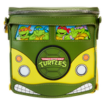 Loungefly Teenage Mutant Ninja Turtles 40th Anniversary Party Wagon Figural Crossbody Bag