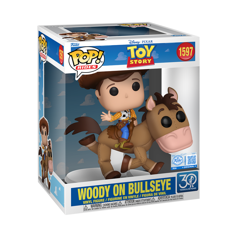 Funko POP! 6" Woody on Bullseye (Rides) - Limited Edition Funko Shop Exclusive