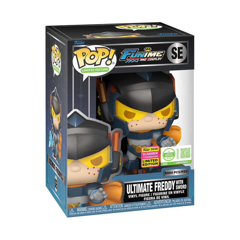 Funko POP! Ultimate Freddy with Sword (L.E. 5000) - Limited Edition Ultra - Limited Edition 2026 SDCC Summer Convention Exclusive