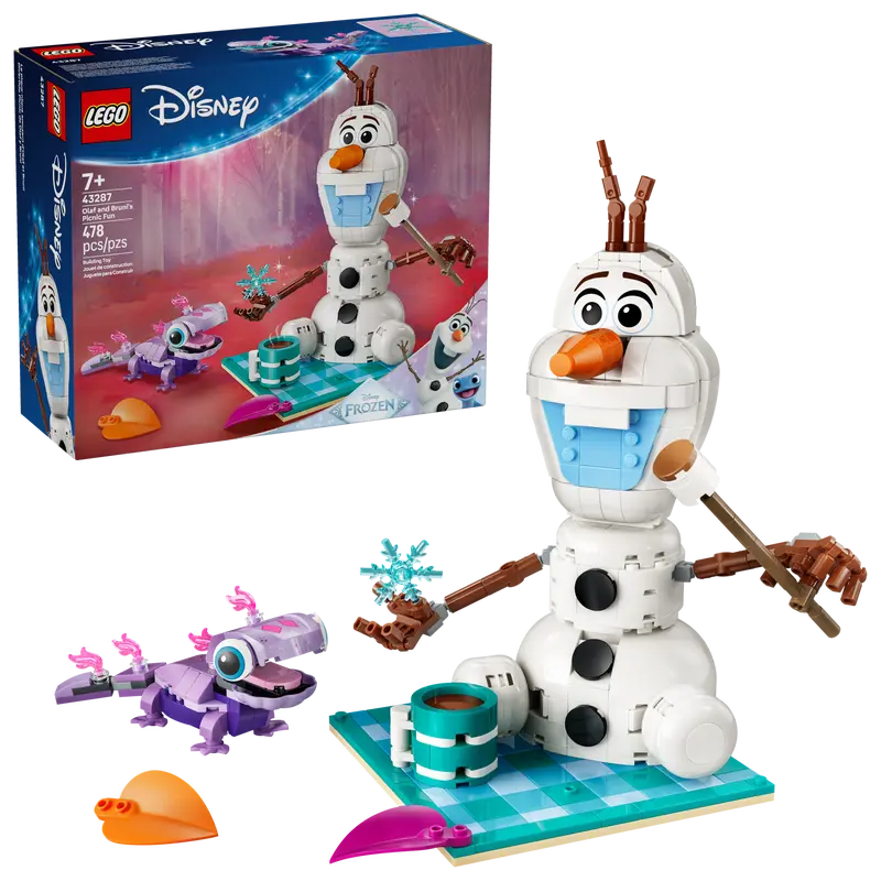 LEGO Olaf and Bruni’s Picnic Fun