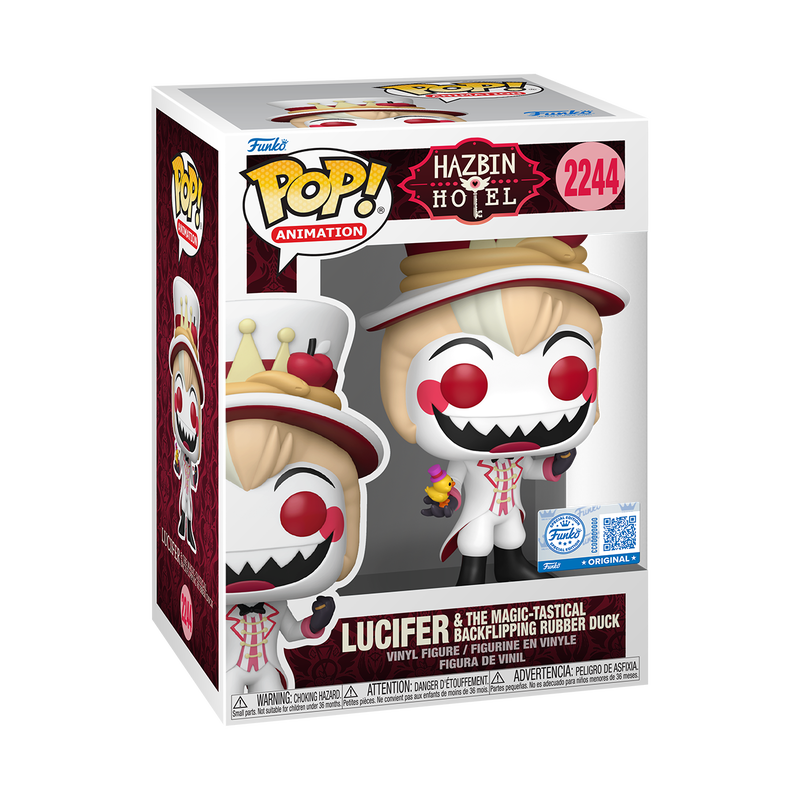 Funko POP! Lucifer & The Magic-Tastical Backflipping Rubber Duck - Limited Edition Hot Topic Exclusive