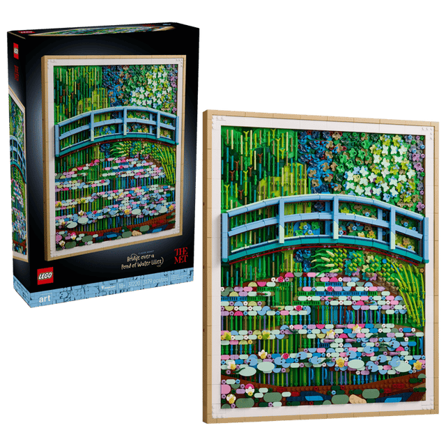 LEGO Claude Monet – Bridge over a Pond of Water Lilies