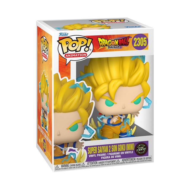 Funko POP! Super Saiyan Son Goku (Mini) (Glow) - Limited Edition Chase (Pre-Order)