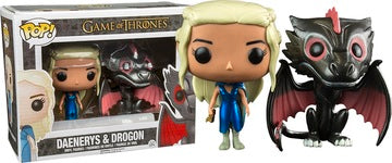 Funko POP! Daenerys & Drogon (Metallic) (2-Pack)