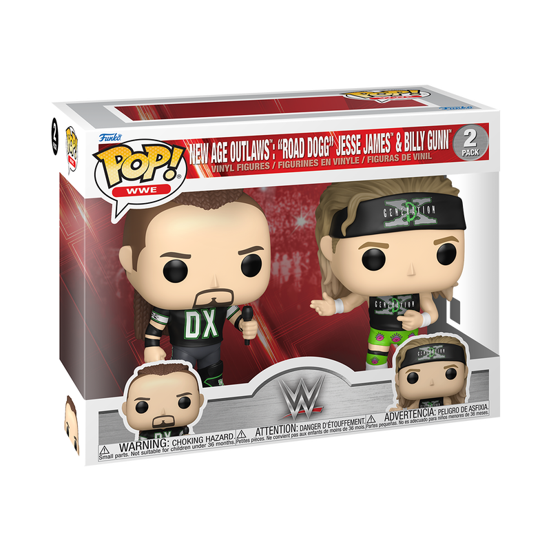 Funko POP! New Age Outlaws: "Road Dogg" Jesse James & Billy Gunn (2-Pack)