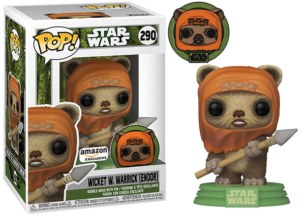 Funko POP! Wicket W. Warrick (Endor) - Limited Edition Amazon Exclusive