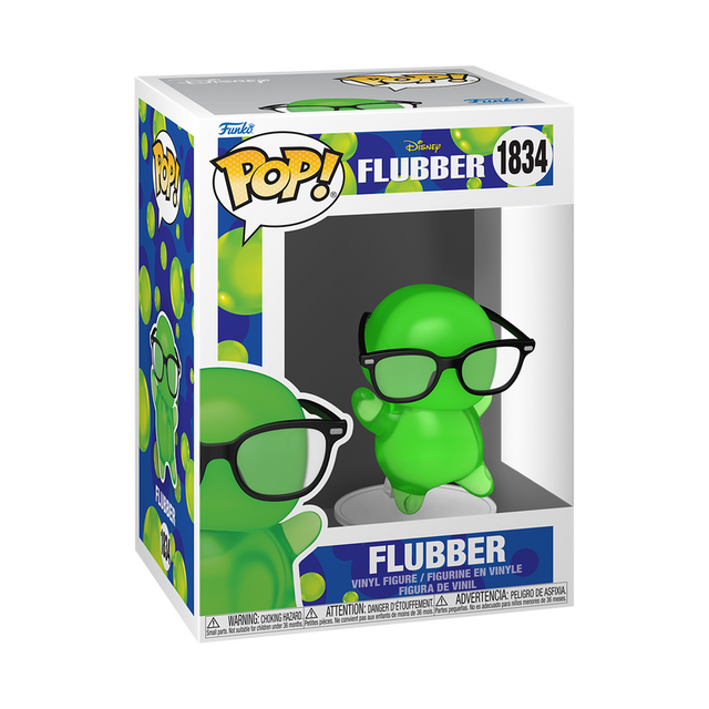 Funko POP! Flubber with Glasses (Translucent) (Pre-Order)