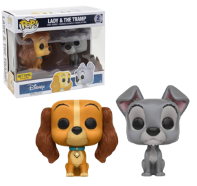 Funko POP! Lady & The Tramp (2-Pack) - Limited Edition Hot Topic Exclusive