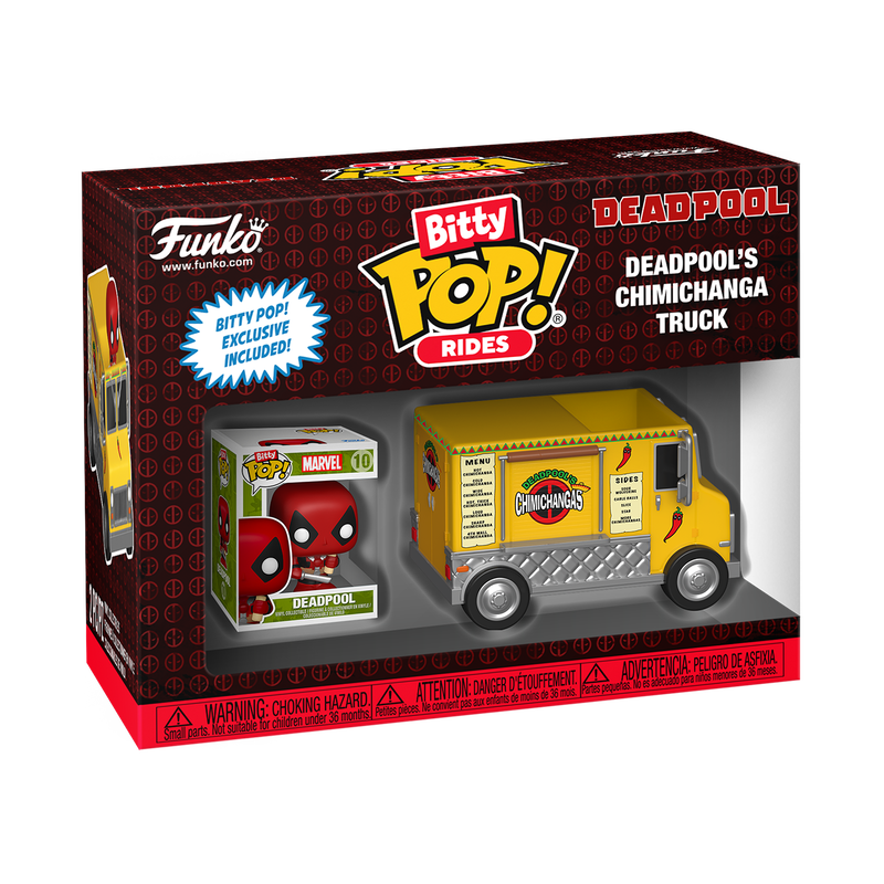 Bitty POP! Deadpool's Chimichanga Truck