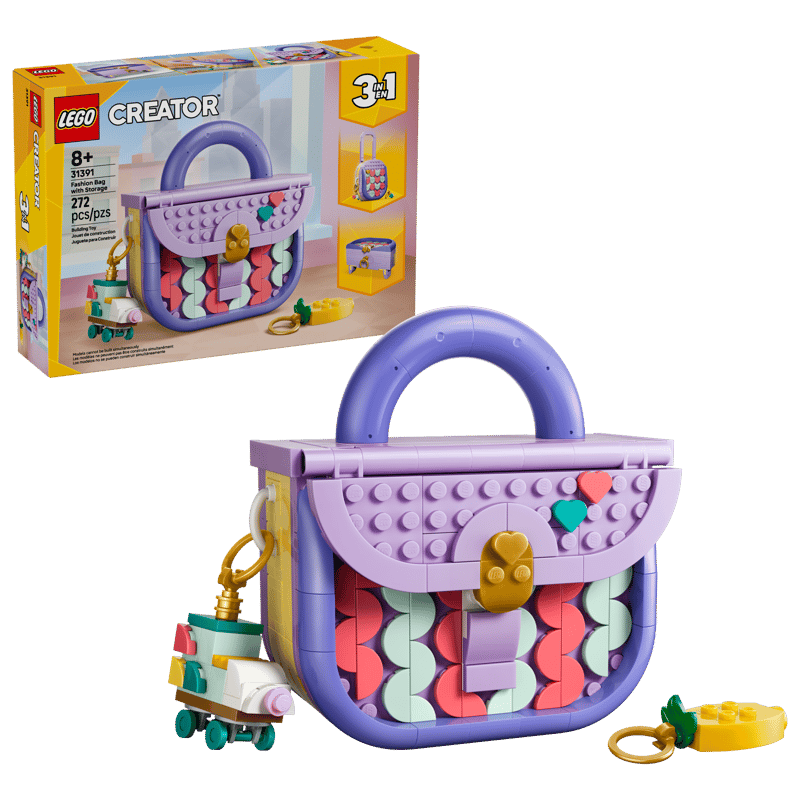 LEGO Art Fashion Bag with Storage