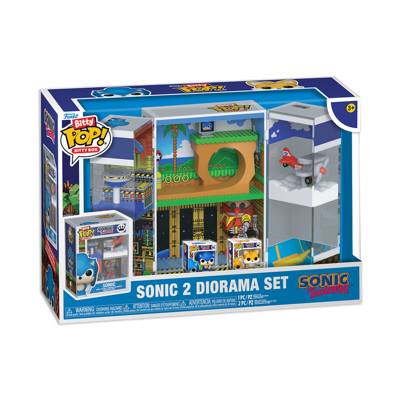 Bitty POP! Sonic 2 Diorama Set (Bitty Box)