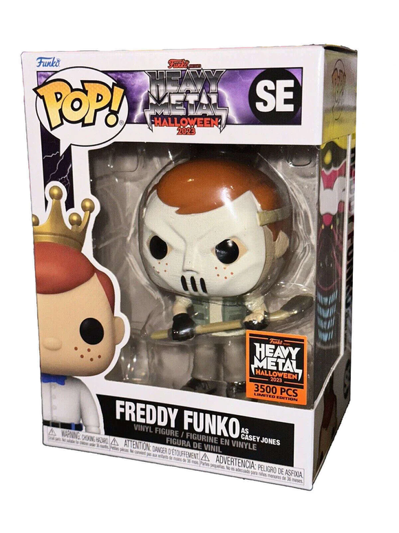 Freddy Funko As Casey Jones (L.E. 3500) - Limited Edition 2023 Heavy Metal Halloween Exclusive